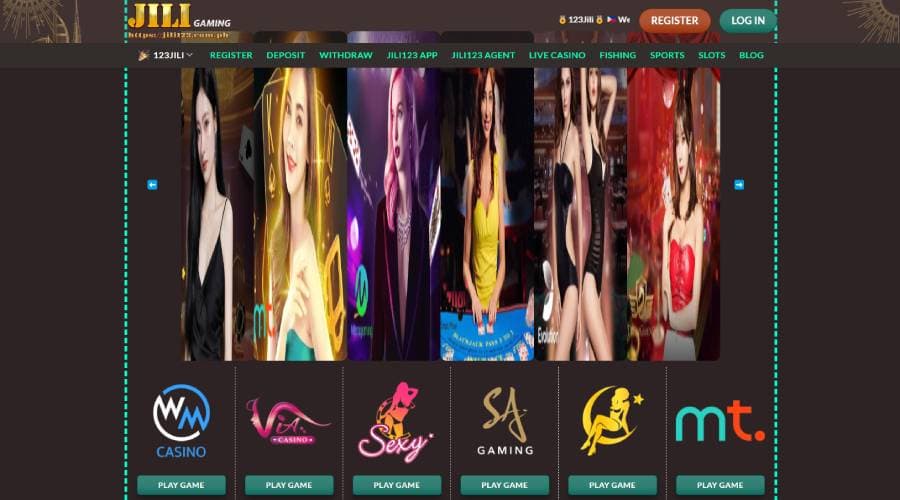 123jili live casino partners cg777