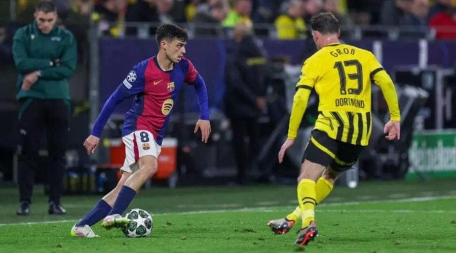 barcelona and dortmund match