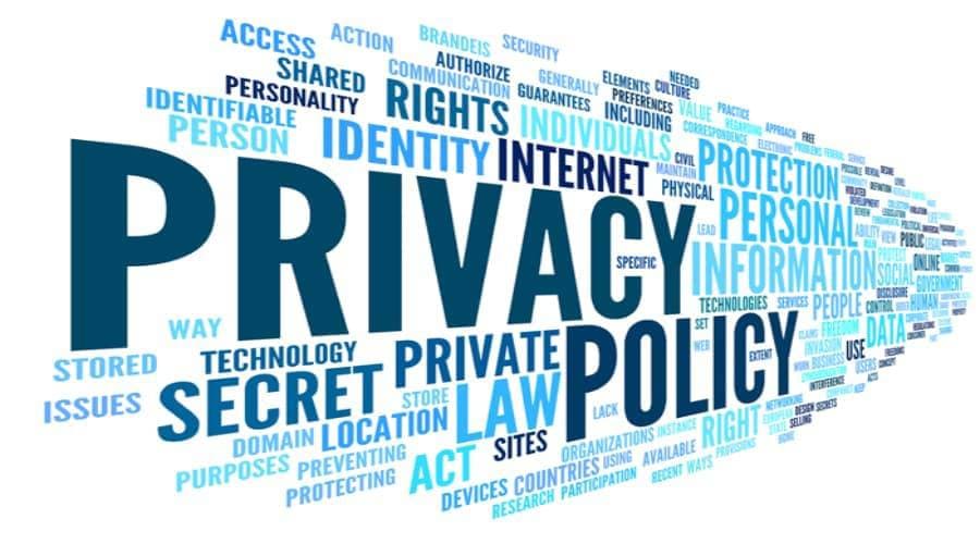 privacy policy cg777 words