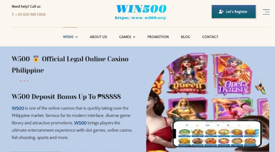 w500 official partner cg777