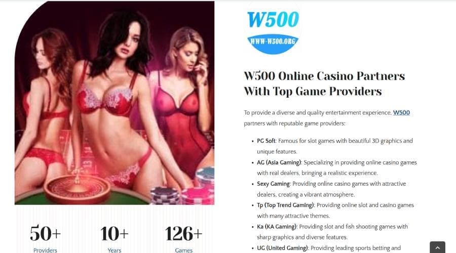 w500 providers partner cg777